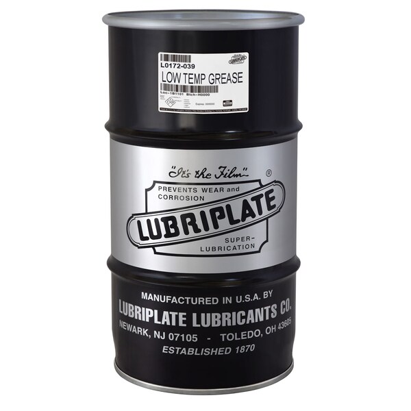 Lubriplate Low Temp, 1/4 Drum, Multi-Purpose, Low Temp Grease Effective To -40 Degrees F L0172-039 - main